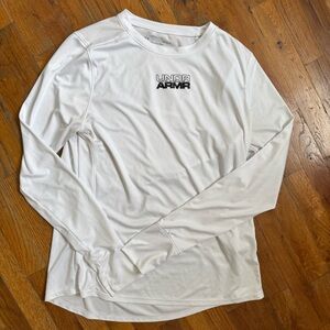 Under Armour White Long Sleeve